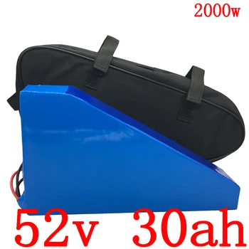 شراء52V 30AH دراجة كهربائية بطارية 52V ليثيوم بطارية حزمة 52V 1000W 1500W 2000W بطارية سكوتر كهربائي استخدام LG الخليوي مع شاحن