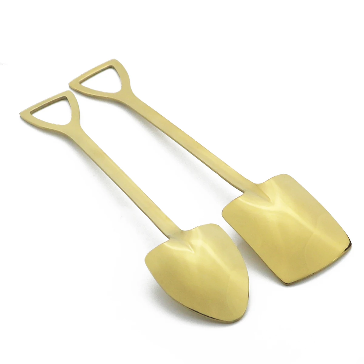 Cutlery Set Stainless Steel Rainbow Shovel Spoon Set for Ice Cream Stirring Teaspoon Dessert Coffee Party