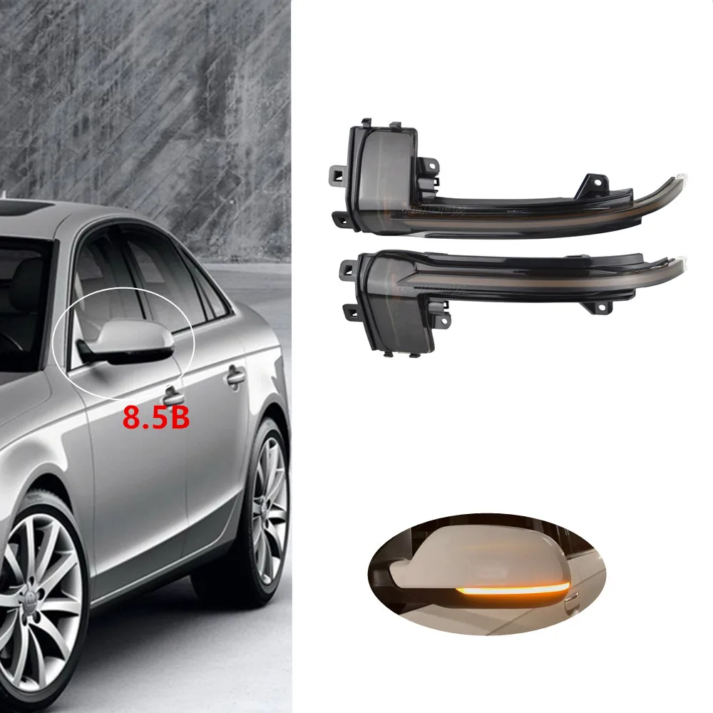 

For Audi A4 A5 B8.5 S5 RS5 RS4 RS3 A3 8P Dynamic Turn Signal LED Side Wing Rearview Mirror Indicator Blinker Repeater Light