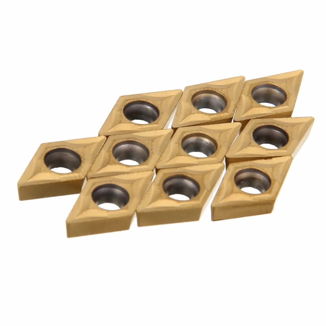 11pcs DCMT0702 Carbide Inserts + S12M-SDUCR07 Boring Bar 150mm with Wrench For CNC Lathe Inner Turning Tools