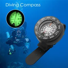 Спорт на открытом воздухе компас Профессиональный Компас для дайвинга флуоресцентный циферблат для плавания подводный Кемпинг Туризм Компас часы