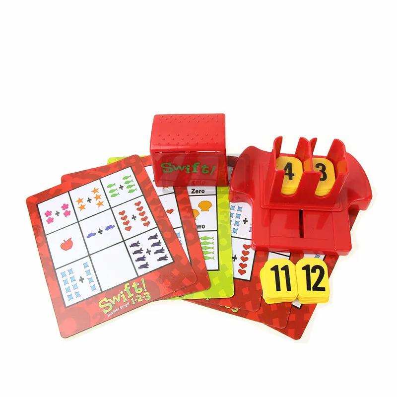 

Fun Nimble Remember Word with Numbers Bingo Card Game Children Early Education Interactive Desktop Educational Toy