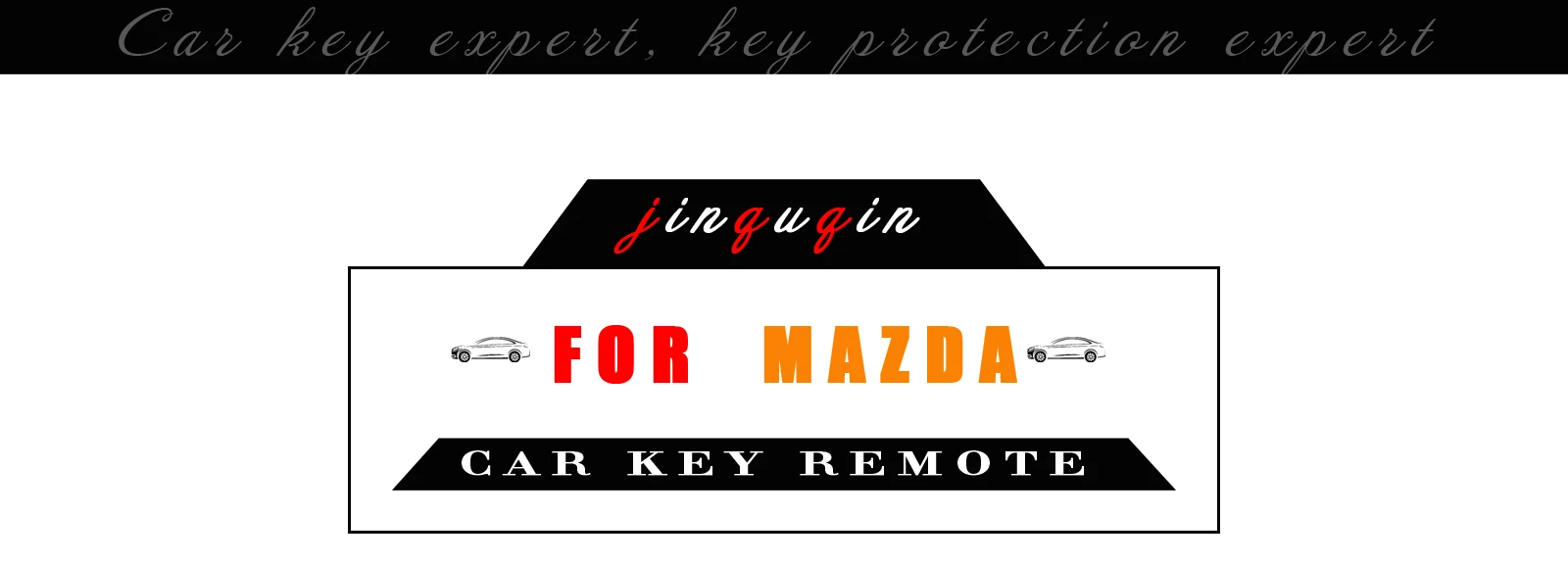 Jingyuqin 10ps 3/4 кнопки дистанционного ключа автомобиля оболочки для Mazda X-5 Summit Axela Atenza M3 M6 с аварийным лезвием ключа