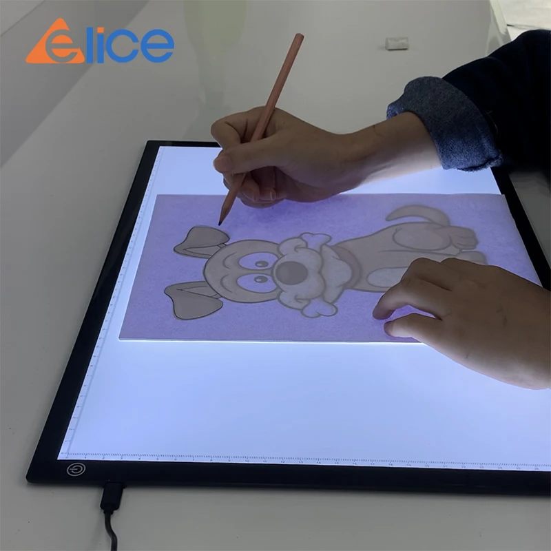 

Elice A3 LED Drawing Tablet Digital Graphics Pad USB LED Light Box Copy Board Electronic Art Graphic Painting Table