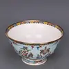Qing Dynasty Qianlong Pastel Painted Gold Eight Treasures Pattern Bowl Antique Crafts Porcelain Home Furnishings Antiques Bowl 3