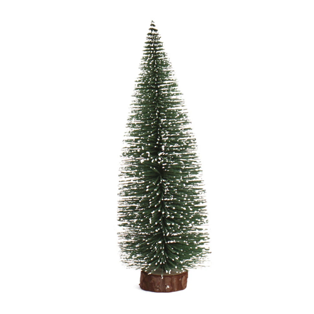 Mini árbol de Navidad de pino Artificial, decoraciones de mesa, árboles en miniatura de plástico para Festival, decoraciones de Año Nuevo para Navidad, 2021