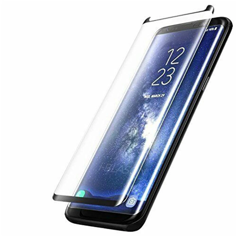 2PCS HD Tempered Glass Ultra Thin Screen Protector Film 3d Curved Scratchproof 9H Hardness Cover Protective For Samsung S9 Plus | Мобильные