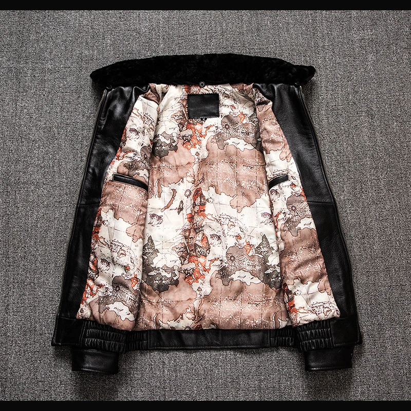 Men Leather Jacket US G1 Style