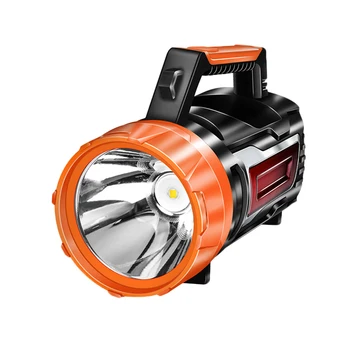 

High Light LED Spotlight 36+10 leds 3 Modes Flashlight Rechargeable Hand-cranked Power With Power Bank Outdoor Emergency Light