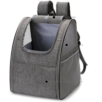 

Dog Backpack Carrier, Dog Carrier Backpack for Small Dogs Cats, Ventilated Design Breathable Pet Carrier Backpack Cat Bag for Tr