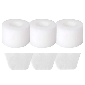 

3 Sets of High-Quality Filter Kits for Shark IF100 IF200 IC205 Vacuum Cleaners,Sponge Filter