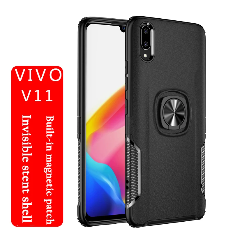 Чехол Funda для Vivo V17 Pro Y91C NEX 3 V15 Neo S1 Y17 Y15 Y12 Z1 Z5X Y95 металлический чехол с магнитным