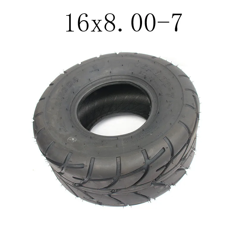 Новые высокопроизводительные многоцветные и многоцветные 16x8. 00-7 ATV шин подходят для ATV 50CC, 90CC, 70CC, 110CC, 125CC наружные бескамерные шины