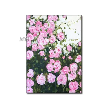 

Colorfull Flowers Abstract Oil Painting On Canvas For Living Room Home Pictures Paint By Modern Oil Wall Art Paintings Unframe