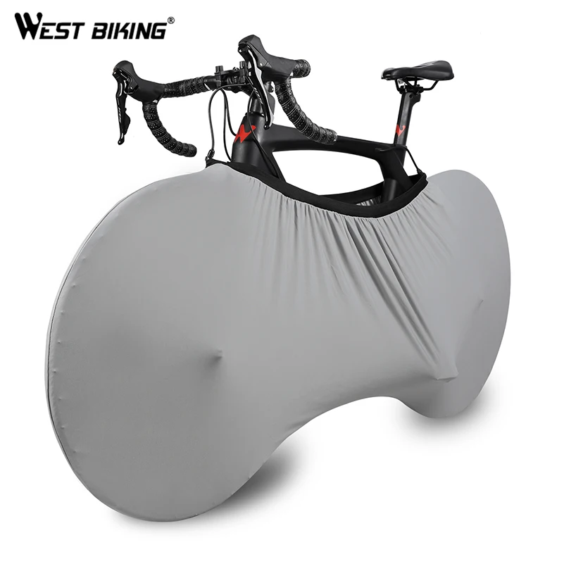 West Biking чехол для велосипеда пылезащитный чехол для колеса горная дорога велосипедный пылезащитный чехол для одежды эластичная защита пылезащитный чехол