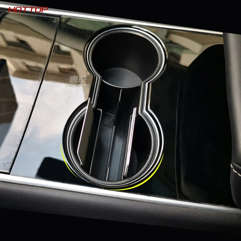 ABS черный ящик для хранения стаканов воды Tesla MODEL 3 2018 2019 | Автомобили и мотоциклы