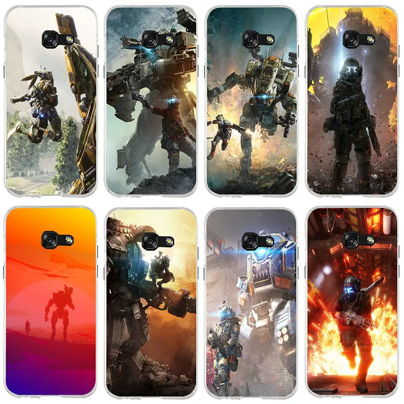 Titanfall 2 операции Frontier щит мягкий чехол для Samsung Galaxy A10 A20 A30 A40 A50 A60 A70 A80 A90 J1 J2 J3 J5 J7 |