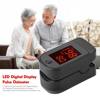 

2020 Portable Blood Saturation Inspector Finger Pulse Tool Oxygen Saturation Monitor Meter Portable Oximetro Fast Shipping