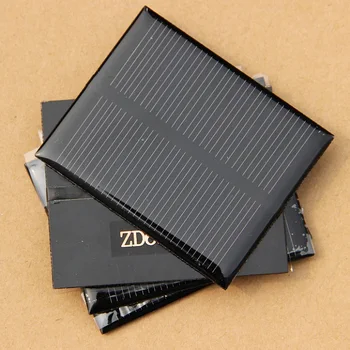 

Wholesale 0.5W 5.5V 90MA Monocrystalline Solar Cell Solar Panel Module DIY Solar Charger 68x55.6MM 100pcs Free shipping