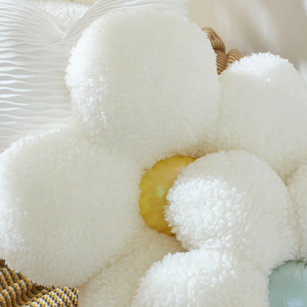 Cute Flower Bee Plush Toy Stuffed Soft Flower Throw Pillow Cushion Bee Soft Doll Home Sofa Decoration Pillow Kids Gift 6