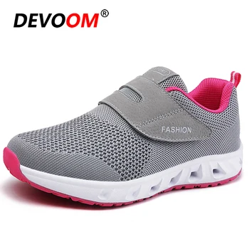 

New Women Running Shoes Outdoor Jogging Sports Shoes Walking Athletic Mother Fitness Shoes Woman Mesh Soft Fast Sneakers Women