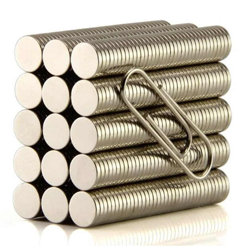 

20/100/500 pÃ§s/lote forte terra rara ndfeb Ã­mÃ£ 6mm x 2mm neo neodÃ­mio n35 Ã­mÃ£s 6*2mm ofÃ­cio modelo disco folha geladeira 6x2