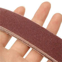 Шлифовальные ремни 150 абразивная пилка самозаточка оксид для Полировочная, шлифовальная машинка абразивные полоски
