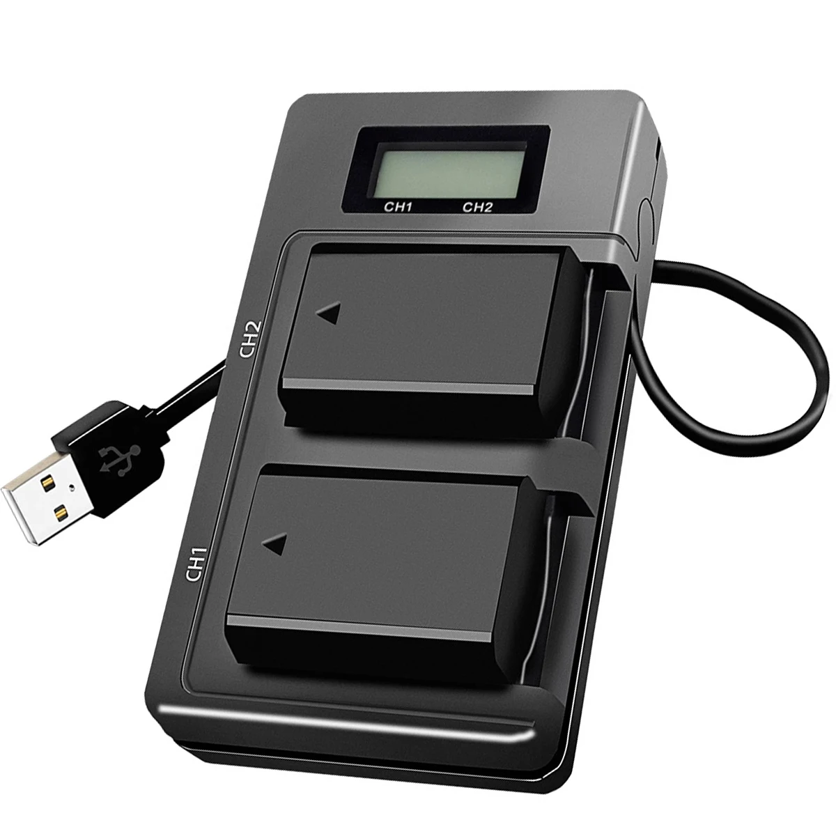 Зарядное устройство для камеры SOONHUA двухканальный usb-адаптер для зарядки с ЖК-дисплеем для цифровой камеры sony NP-FW50