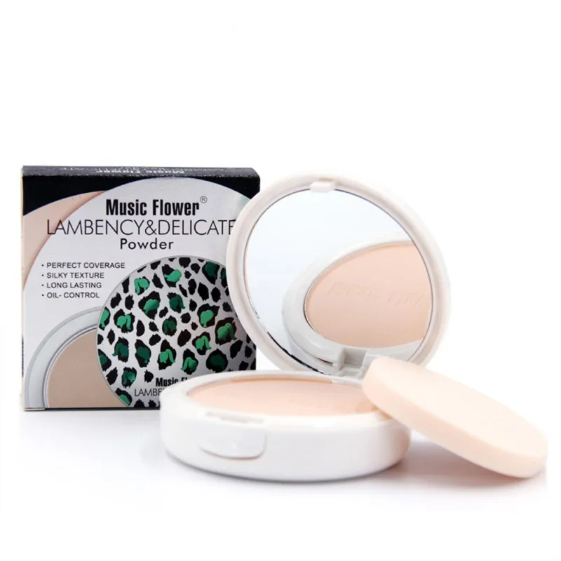

Oil-control Pressed Powder Long-lasting Waterproof Cover Blemishes Matte Nude Makeup Pressed Powder 18G