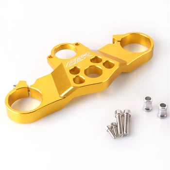 

CNC Motorcycle Triple Tree Front End Upper Top Clamp For Honda CBR600RR 2005 2006 Gold Aluminum Alloy Motorcycle Accessories