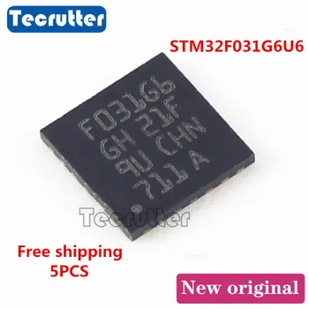 

5PCS STM32F031G6U6 32F031G6U6 MCU 32BIT 32KB FLASH UFQFN28 STM32F031G6U6 Free shipping