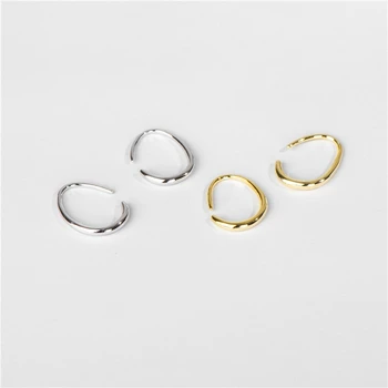 

Sodrov 925 Sterling Silver Roman Numeral Earrings Simple Trendy Fashionable Earrings Silver Hoop Earrings For Women