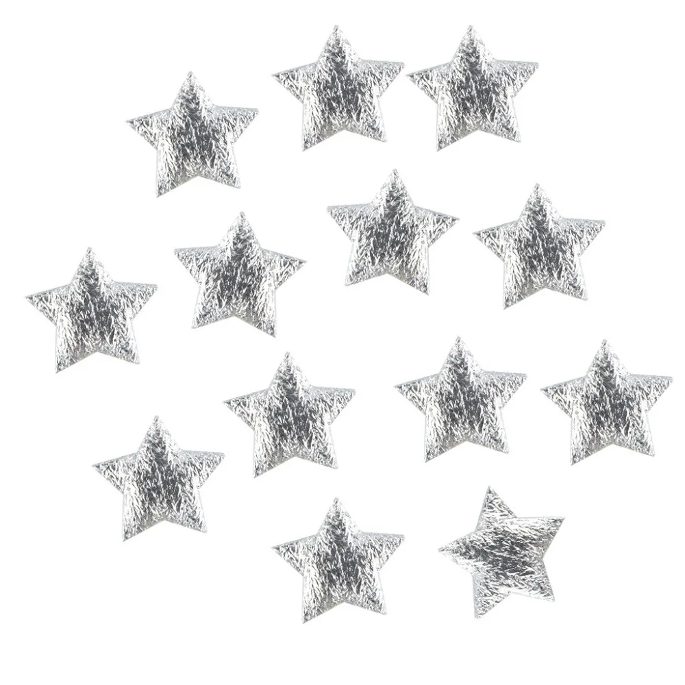 100 шт Блестящий орнамент из снежинок рождественские украшения для рождественской елки висячие украшения пятиконечная звезда керст sneeuwvlok# 3F