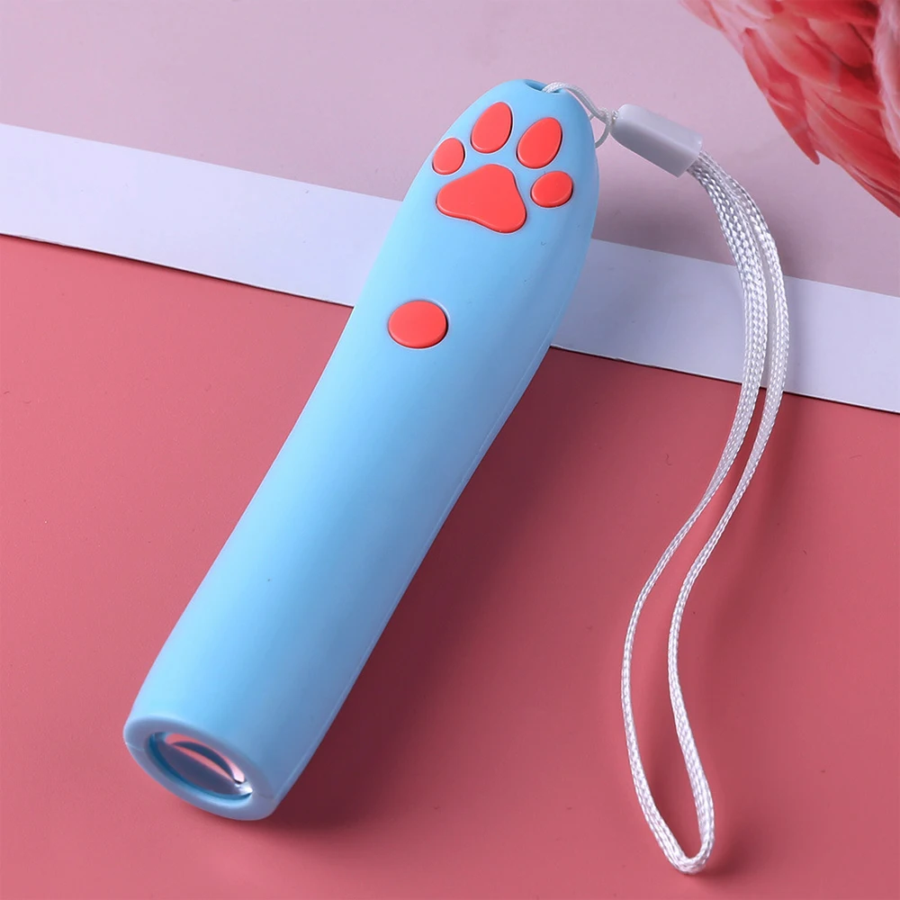 Игрушки для кошек забавная Интерактивная красная светодиодная лазерная указка