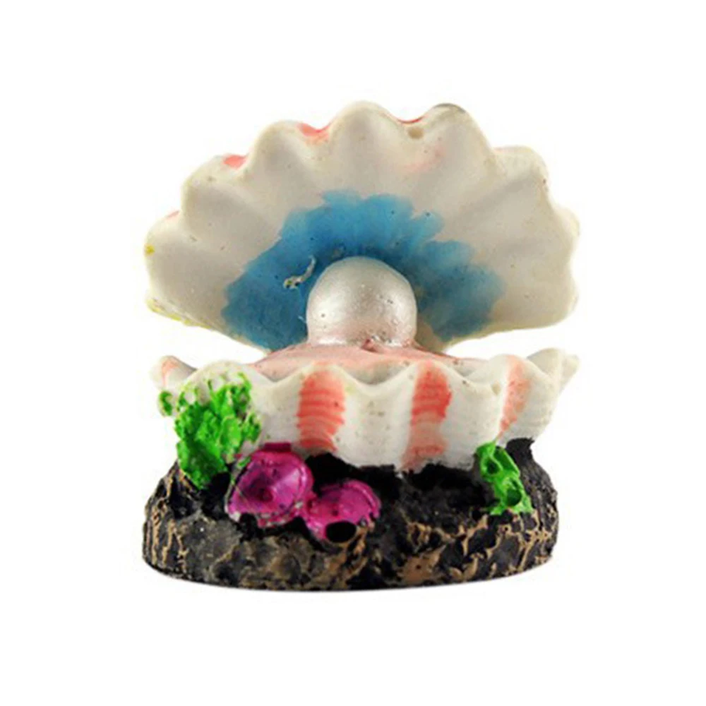 Вулкан раковины аквариумные рыбки украшение для аквариума кислородный насос воздушные шарики, камень воздушный насос драйв аквариум игрушка аквариумная декоративное украшение - Цвет: Conch
