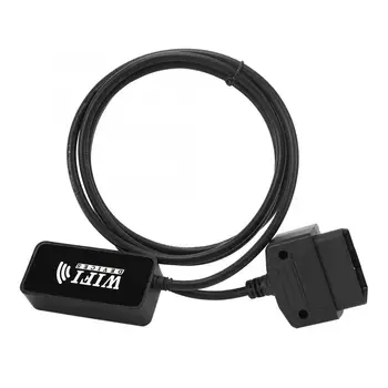 

WiFi OBD2 Diagnostic Tool Auto Car Fault Detector Adapter Code Reader Fits for iOS