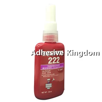 

10Pcs 50ml Original Locti 222 thread locking low intensity anaerobic thread seal medium viscosity