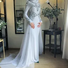 Русалка Выпускные платья Длинные вечерние платья Дубай размера плюс вечерние праздничные платья