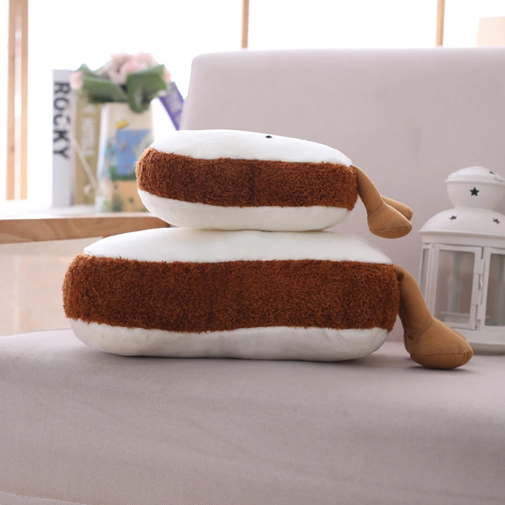 Милый хлеб для тостов плюшевая кукла диванная подушка под спину диван-кровать декор на день рождения подарки для дома вечерние Новые