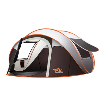 

Outdoor 5-8 People Full-Automatic Instant Unfold Rain-Proof Tent Family Multi-Functional Portable Dampproof Camping Tent Suit