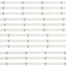 1 комплект = 12 шт. светодиодный подсветка для lc550dug-jfr1 Visio(12) e550i-a0 6 ламп