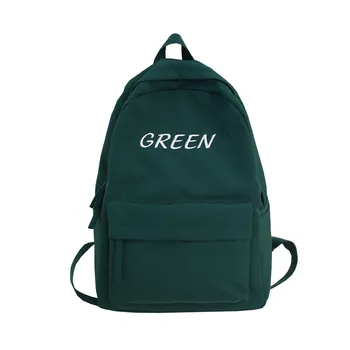 

New Style INS Ulzzang Wind Backpack Women's Casual Travel Nylon Backpack Vendange Sense Primary School STUDENT'S School Bag Wome
