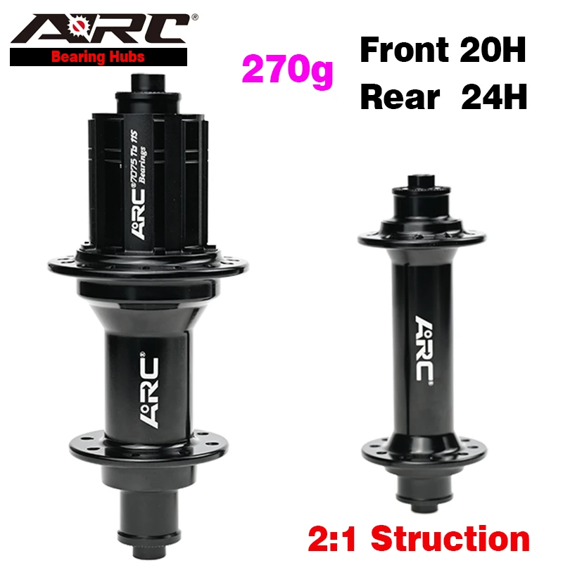 ARC 4 Sealed Bearing Hub 270g Lightweight Road Bike Hub Ceramic 4 pawls