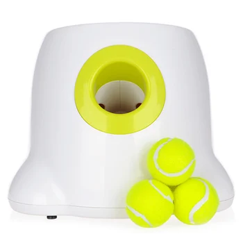 

High Automatic Interacting Toys Dog Tennis Ball Thrower Pet Play Training for Indoor Outdoor LG66