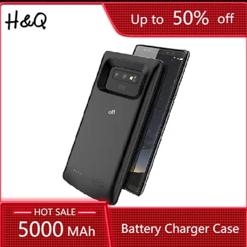 

Hot For Samsung Galaxy Note 8 Battery Case 5000 Mah Power Bank Fashion Charger For Samsung Note 8 Note 9 Battery Case Note9