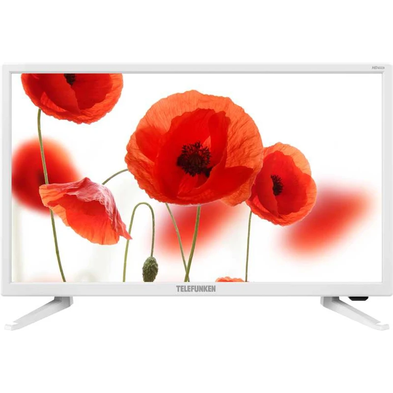 Телевизор LED Telefunken 23.6" TF-LED24S52T2 белый/HD READY/50Hz/DVB-T/DVB-T2/DVB-C/USB(RUS