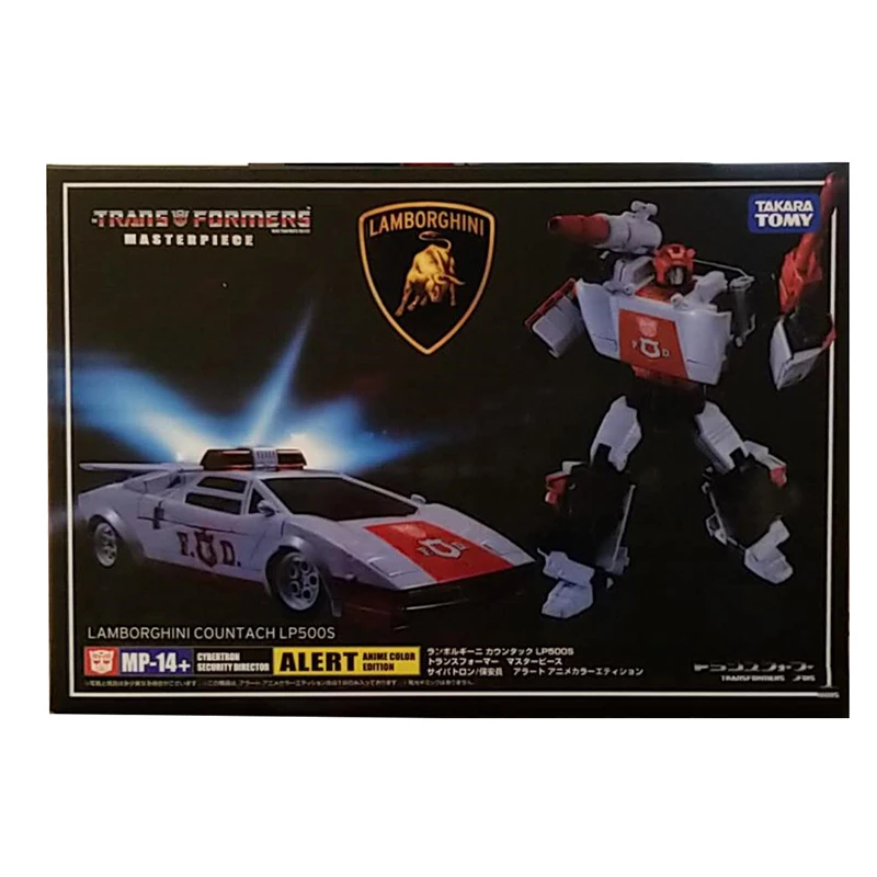 

TAKARA TOMY Transformers MP14 Car Metal Part Children Gift Toys 18CM Alert Autobots Action Figure Deformation Robot