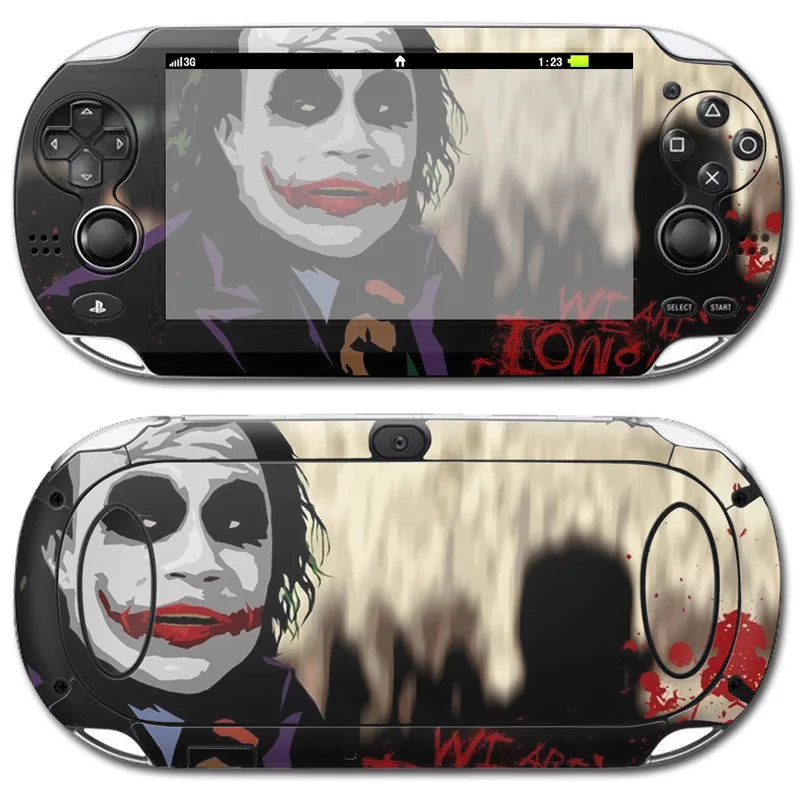 Наклейка "Джокер" для PS Vita psv 1000 видео игр наклейки виниловые кожа Ptotector Наклейка Обложка для Play Station psv 1000