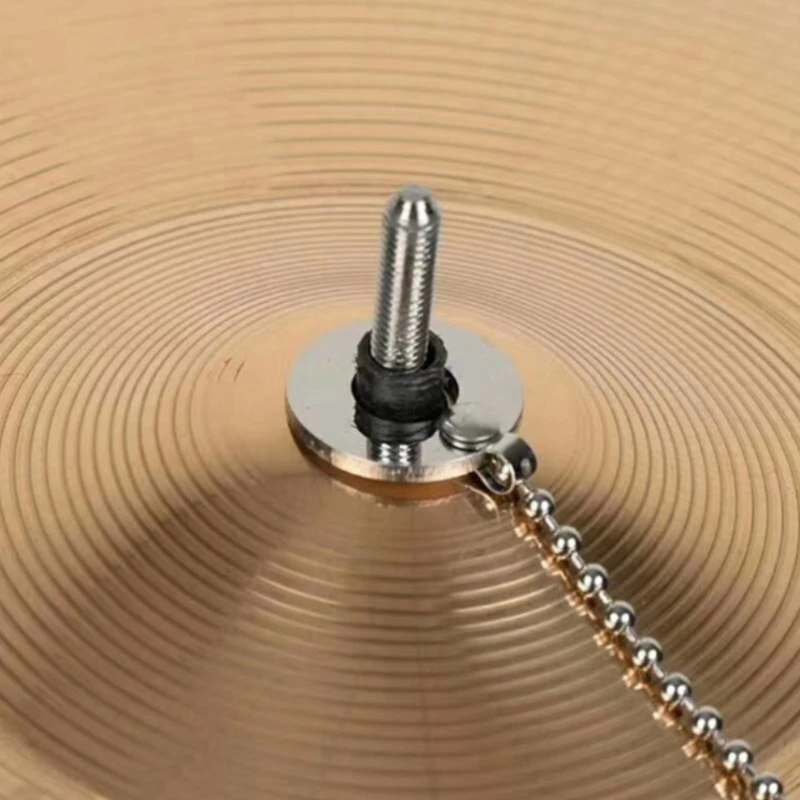 Zinc Alloy Cymbal Sizzler Extension Chain Drum Jazz Set Drum Kits Jazz Drums