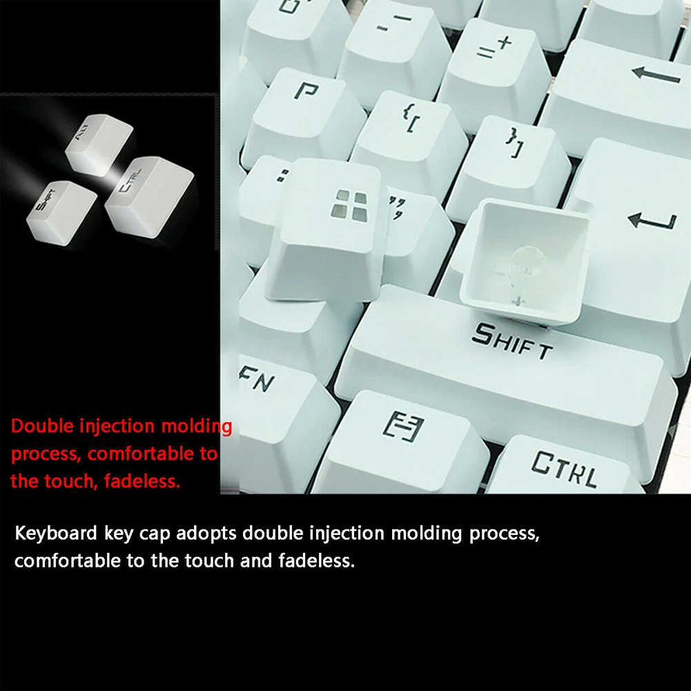 4 шт K59 с подсветкой игровая мышь клавиатура Коврик гарнитура Механическая Проводная USB клавиатура набор компьютера настольные наушники с фоновой подсветкой